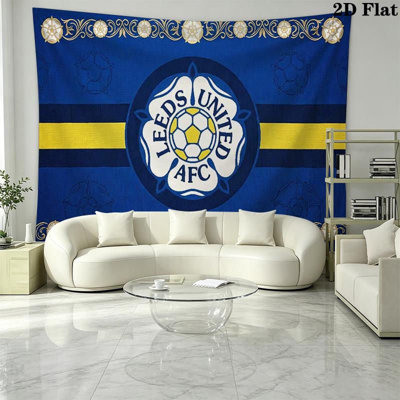 Стена Leeds United Настенный Гобелен Эстетичное Настенное Украшение Печатная Ткань Одеяло Декоративные Гобелены для Спальни Гостиной Домашний Декор