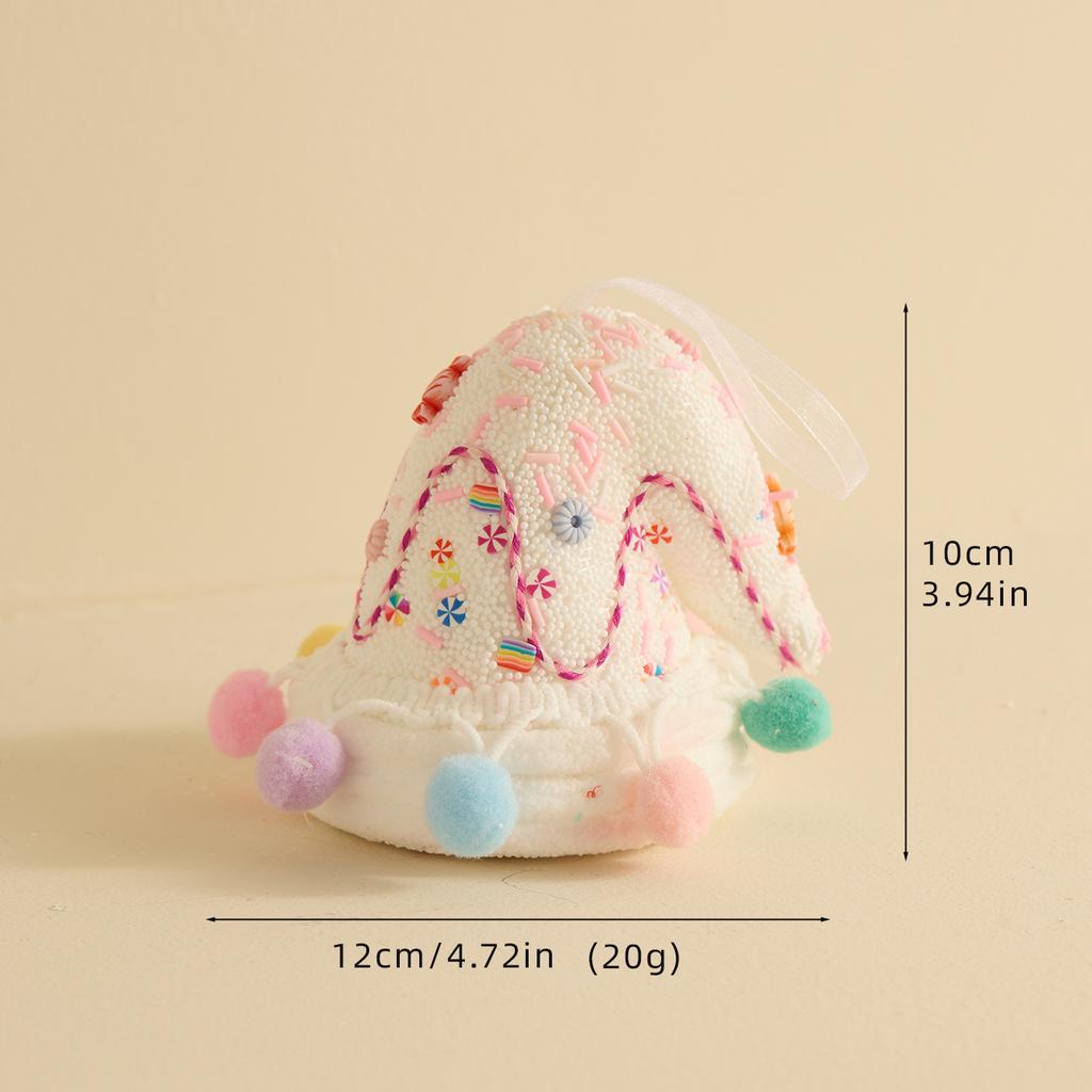 New Christmas Ornaments Colored Canes Gingerbread Man Candy Gift Pack Christmas Tree Pendant