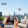 Aircraft Launcher Component Set RC Paper Airplane DIY Kit, Remote Control Plane Electric Module with Gyro Power Stabilizer, Dual Propellers,