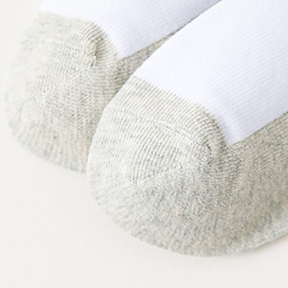 4/6Pairs Simple Men's Mid-calf Socks Hosiery Sports Sock Casual Men Tube Socks  Outdoor