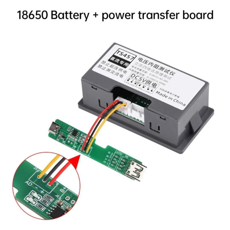 TS457 Tool Part TS457 Battery Adapter Board Withstands Rigorous Electrical Testing USB To Battery Test Stand