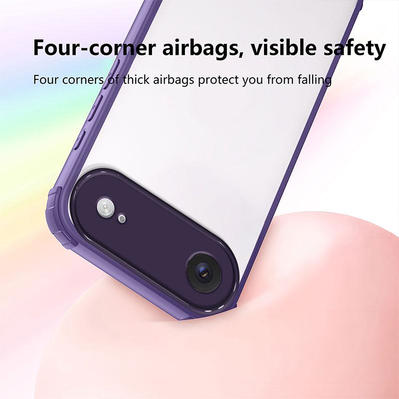 Shockproof Case For Iphone 17 Air Hard Back Cover For Iphone 17 AIR TPU + PC Bumper Protective Clear Capa Iphone17air Coque