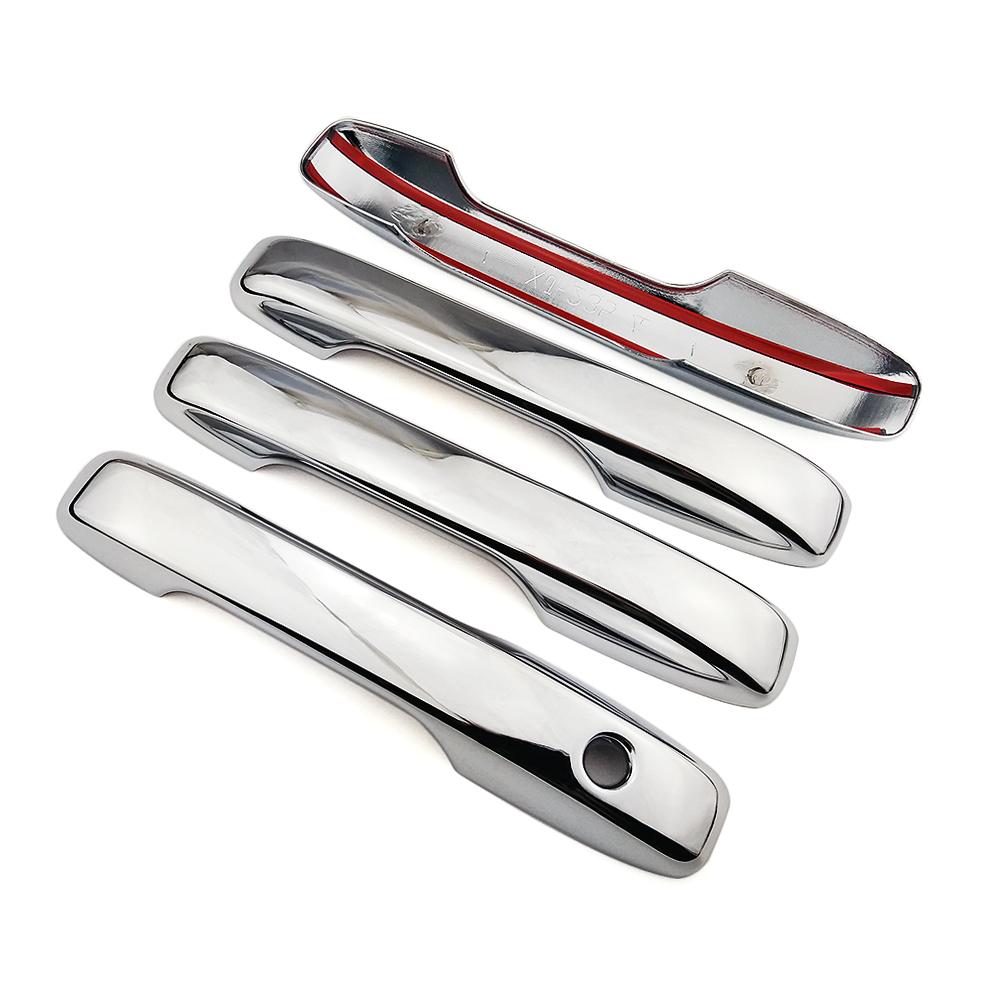 For Honda Jazz Fit 2020 2024 Carbon Fiber Color Car Modify Refit Chrome Door Handle Cover Decoration Trim Protection Sticker