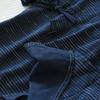 Two-piece Set of Men's Spring and Summer New 100% Cotton Bathrobe Two-piece Set of Long Pajamas, Home Wear Set, Bathrobe Set