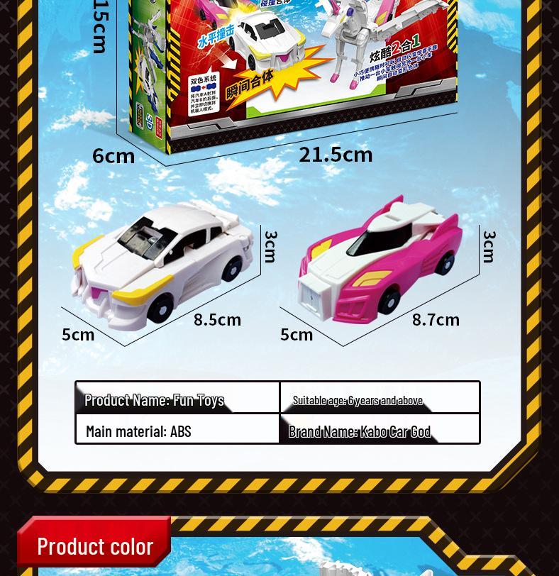 Offizielles Silverwing Dragon Magnetisches Verformungsspielzeugauto für Jungen und Mädchen