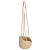 Hanging Flower Basket Woven Basket Suspended Flowerpot Plant Storage Containers for Plants Vegetables Fruits Cosmetics