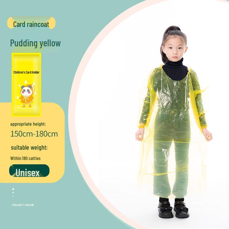 

Детский одноразовый дождевик Brangdy на карточке