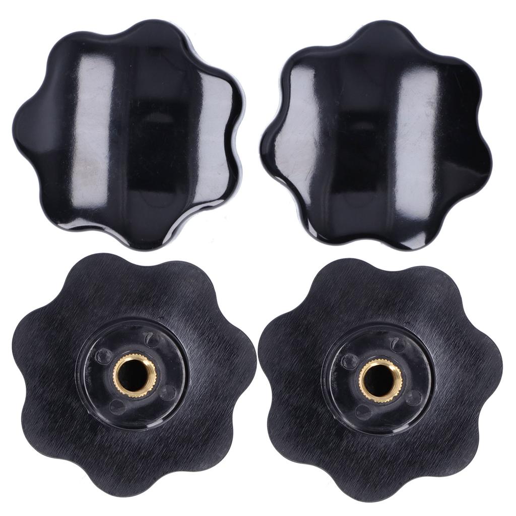 2 Buc. Buton cu Mâner Stea 7 Stele Piuliță de Strângere Mâner de Prindere Accesorii Mașini Unelte M12 x 80