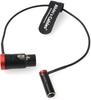 Low-Profile 3-Pin Mini-XLR Male to Full-Size XLR Female Audio Cable for BMPCC 4K 6K Camera Video Assist, Original Connector, Color: Alvin's Cables,