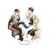 New Bungo Stray Dogs Anime Figure Acrylic Stand Model Toy Dazai Osamu Nakahara Chuuya Ryunosuke New Year Desk Decor Collect Gift