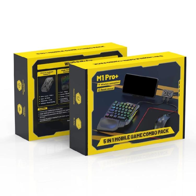 Mobiles Spiel-Tastatur-Maus-Konverter für Smartphone-Tablet Hohe Empfindlichkeit ABS-Material