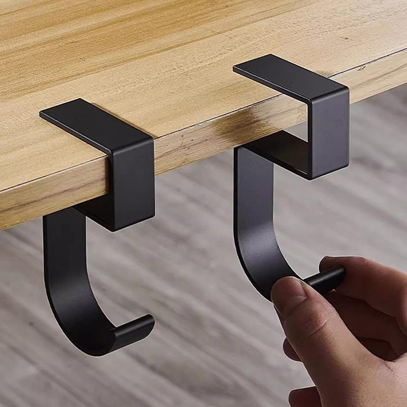 Cârlig de Masă în Formă de 5 Margine de Masă Cârlig Birou Student Agățat Lateral Geantă Removabil Suporturi Geantă de Mână Birou Cârlige de Masă Organizator Birou