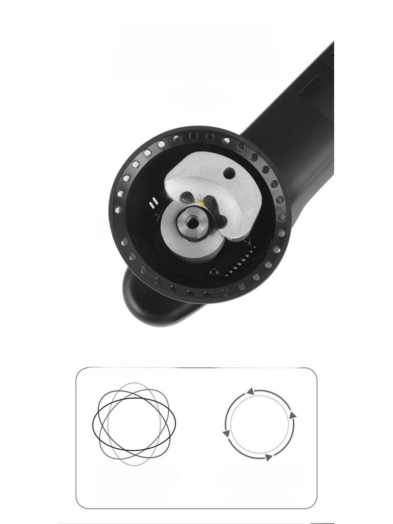 220V Dual-Action Car Polish & Wax Machine with Eccentric Vibration