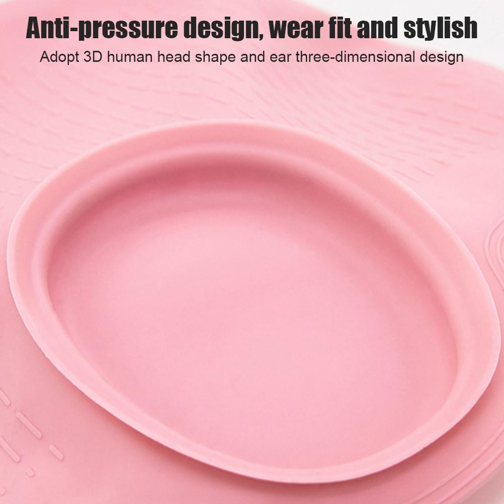 

Силиконовая шапочка для плавания с 3D защитой ушей Шапочка для мужчин и женщин Водонепроницаемая шапочка для плавания унисекс