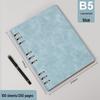 A5/B5 Loose-leaf Notepad: Business Meeting Notebook with Detachable Pages and Custom Logo Printing