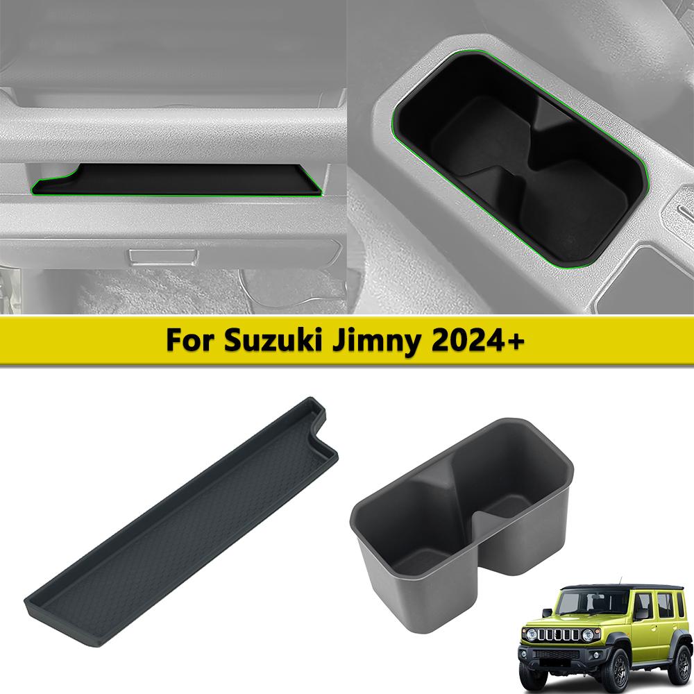 Front Passenger Handle Box Storage Organizer Center Console Cup Holder Inserts Cover For Suzuki Jimny 2026 2026 Car Accessories