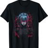 Anime Girl Manga Cyberpunk Vaporwave T-Shirt(2)