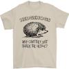 Hedgehogs Just Share the Hedge Funny Mens T-Shirt Cotton