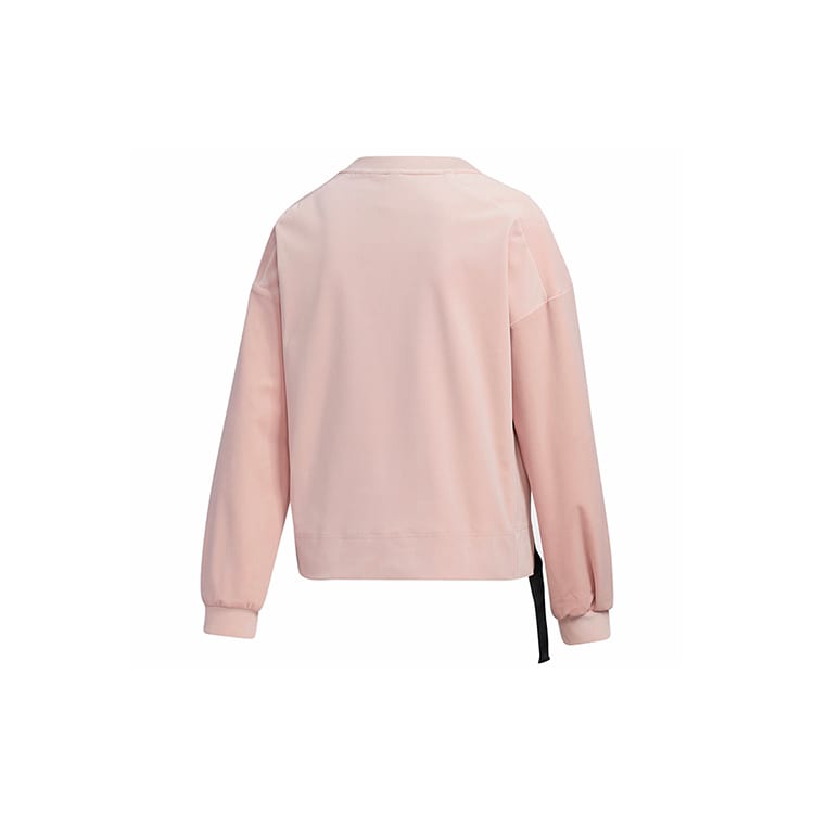 adidas Sweatshirts Women's Vibrant Pink Crew Neck Moderate Regular GM1462