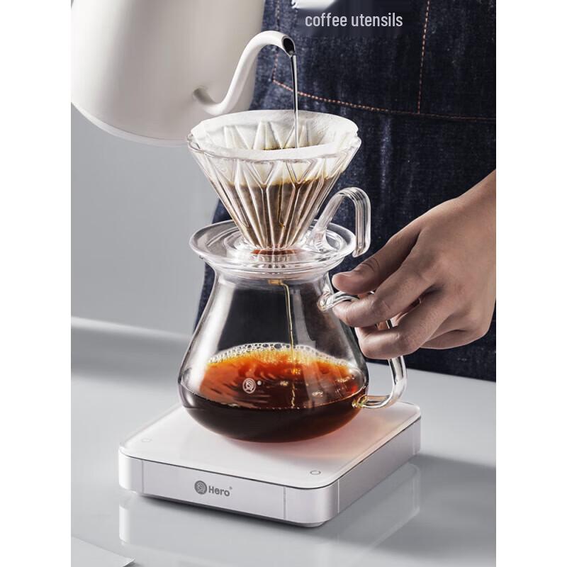 Hero Heat-Resistant Glass Coffee Sharing Pot