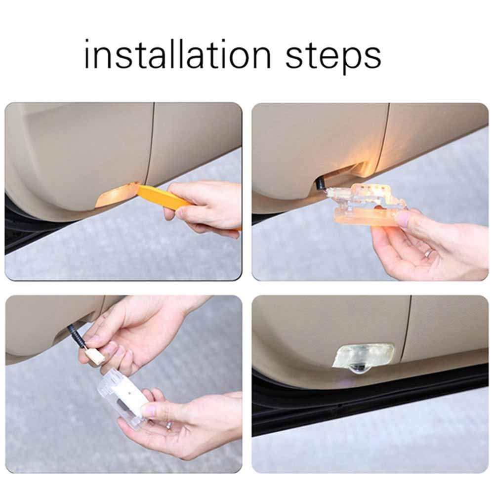 XZFLQ 2 Door Welcome Light, Courtesy Light, LED Logo Projection, 18 Series, 200 Series, 210 Series, Crown, Athlete, Courtesy