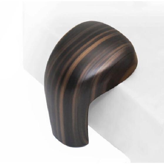 Peach Wood Grain ABS Gear Lever Shift Knob Cover Trim For Toyota Camry 2018