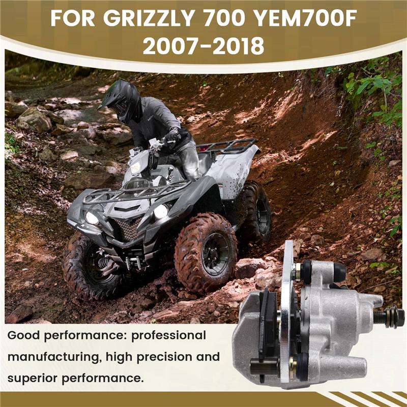 

For ATV Grizzly YFM700 YEM700F 2007-2018 Motorcycle Calipers Brake Motorcycle Brake Caliper Lower Pump Assy