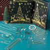1 Set 24 Günlük Noel Geri Sayım Takvimi Sürpriz Kendin Yap Yaratıcı Takı Uçlu Yapım Kiti Noel Advent Takvimi Kız Bileklik