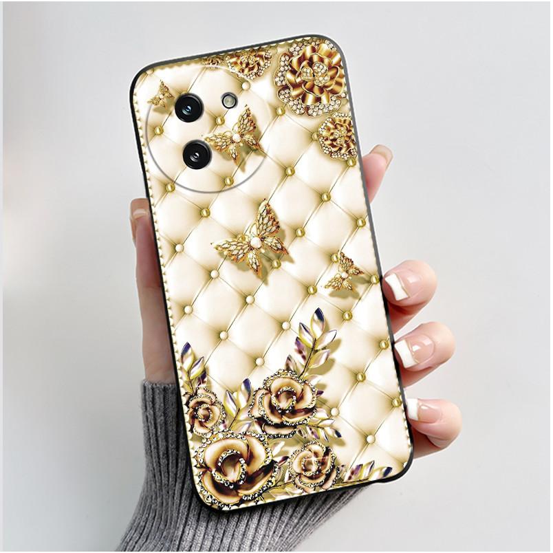 Casing For Doogee Note 59 Note59 Pro Plus 5G Phone Case Luxury Dragon Cute Cool Boys Girls Black Matte Soft Silicone Back Cover