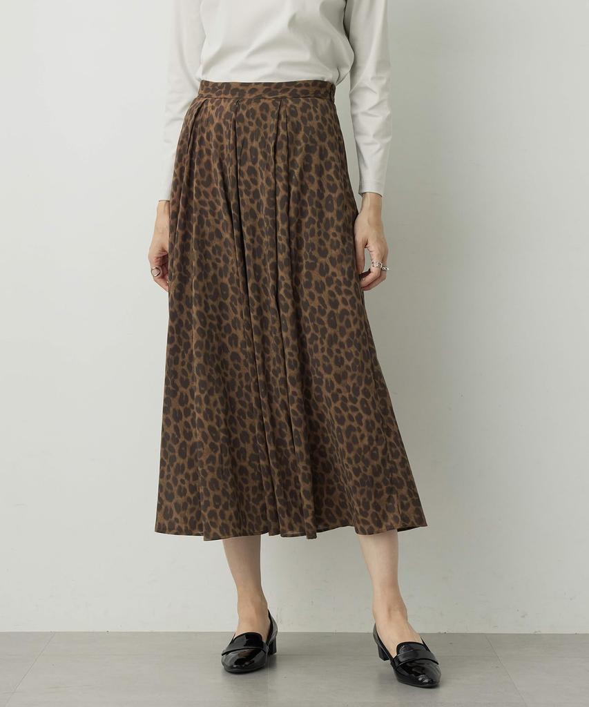 leopard print skirt