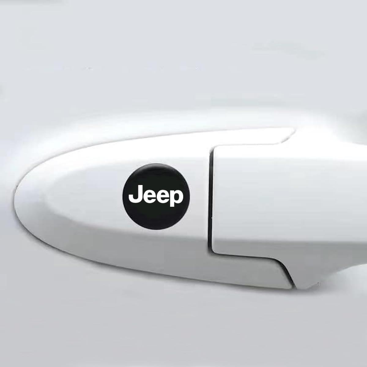Jeep Key Cylinder Guard Car Lock Protection Sticker Door Lock jeep чёрный