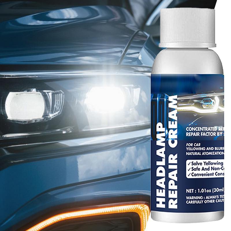 Auto Headlight Repair Cream Set Headlight Polisher For Cars Headlights Repairing Agent Automotive Cleaning Kit