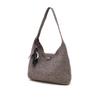 Daks Gray Real Raffia Twisted Mesh Shoulder Bag M Dcba6e571g