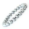 One&Only Jewellery Terahertz Mineral 8mm Bracelet/Bangle (Mirror Ball Cut X LL)