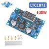 LTC1871 100W Boost Converter Module Step-up Power Supply Module DC-DC 3-35V To 3.5-35V with Digital Display Voltmeter