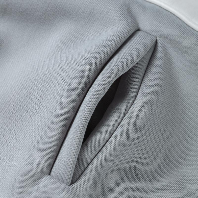 Loose Tracksuit Women Trouser Suits Loose Contrast Zipper Sweat Jacket Stripe Sweatpants Female 2 Piece Set  Autumn Lady Outwear