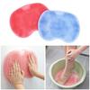 Blue Silicone Foot Wash Mat 1p Foot Cleaner Foot Brush (12592077)
