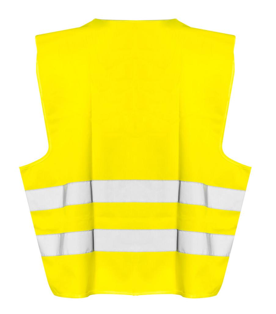 Warning Vest, Yellow, Size Xl