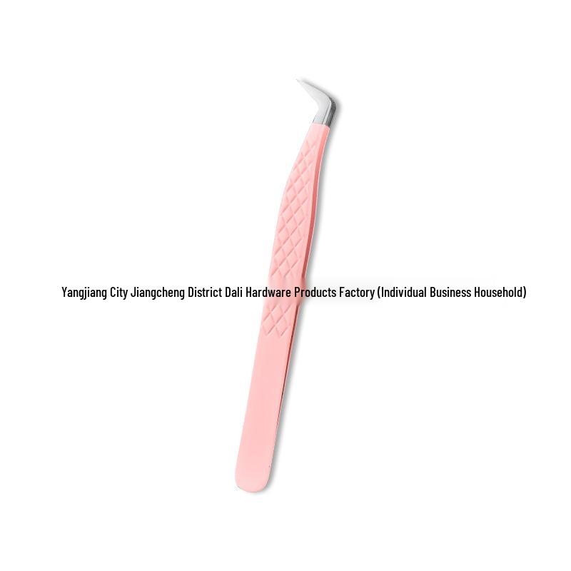 Precision Fiber Tip Eyelash Tweezers for Detailed Grafting and Blooming