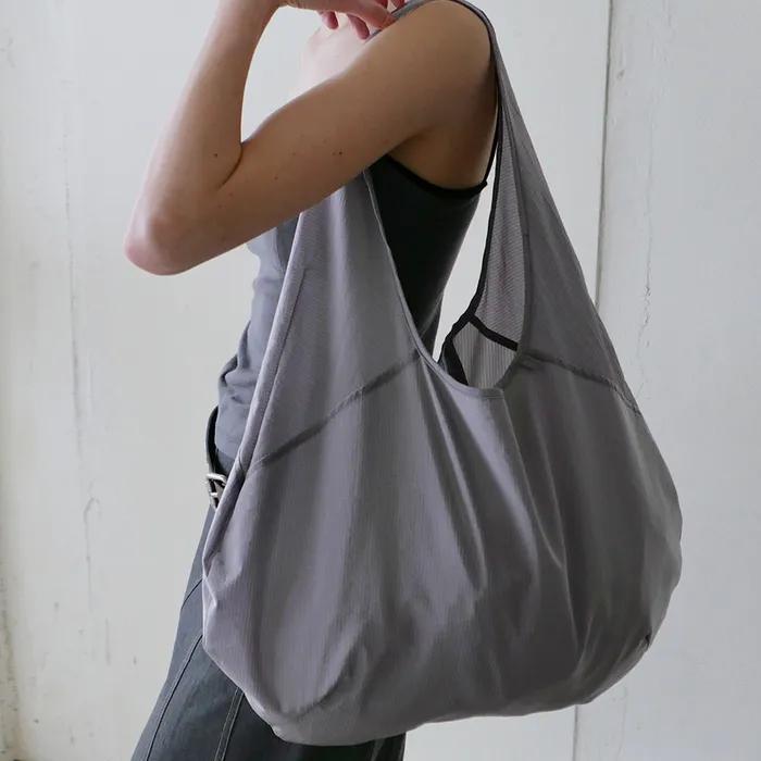 Airy Folding Hobo Bag_Pale Purple
