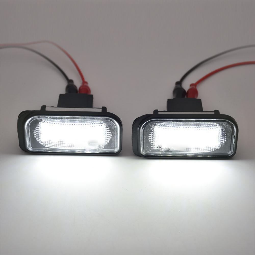 For 2004-2008 Chrysler Crossfire Xenon White LED License Plate Light Lamp 1 Pair