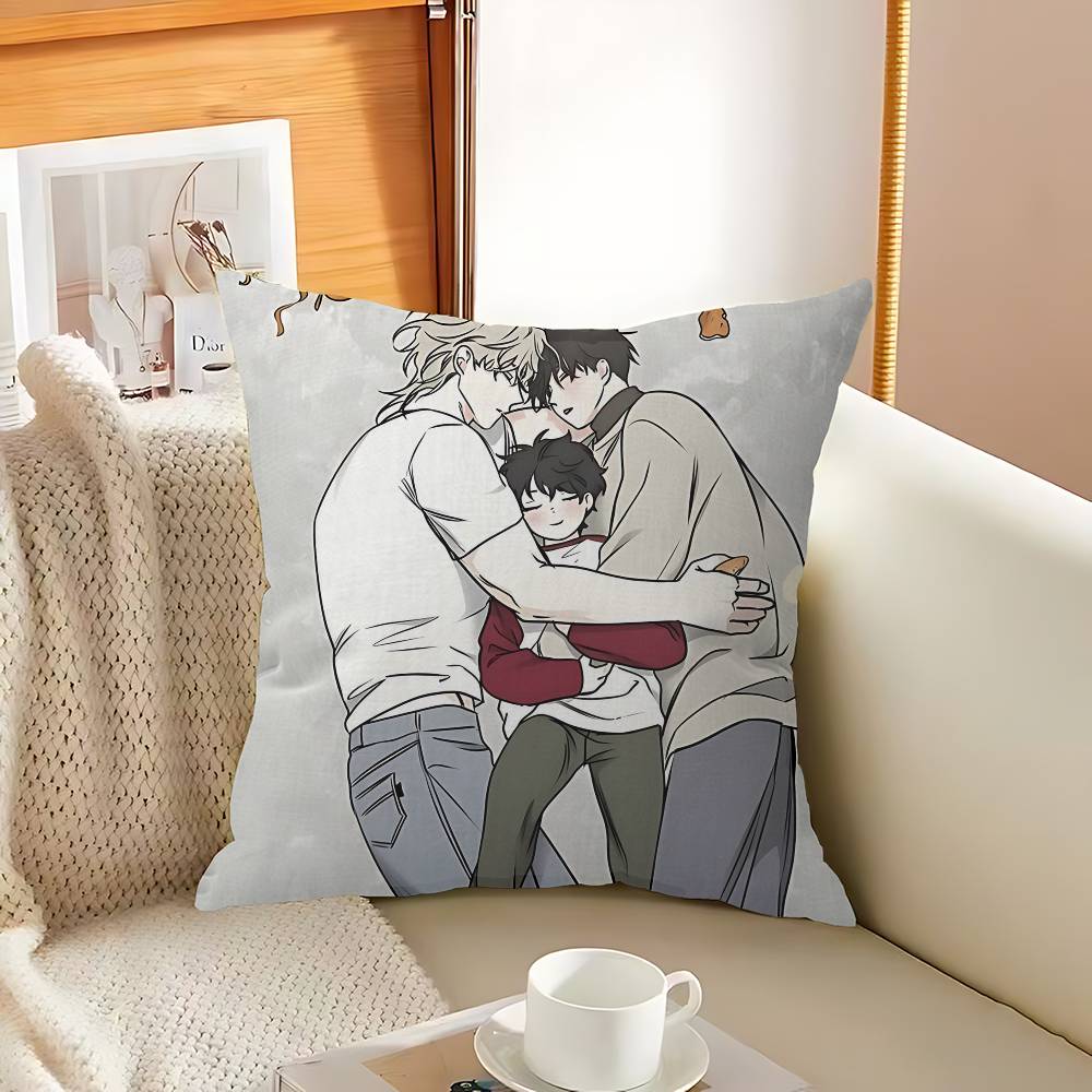 Comic Low Tide In Twilight Pillow Cover Sofa Cushion Cover Home Room Decoration Children Gift