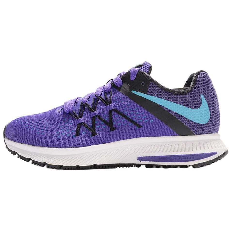Nike Zoom Winflo 3 Comfortable Versatile Durable Lightweight Low-Top Running Shoes Women Sneaker Purple 831562-500