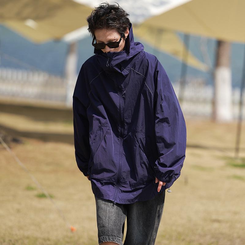 

Летняя дышащая легкая мужская и женская куртка с защитой от УФ-лучей UPF50+ XS