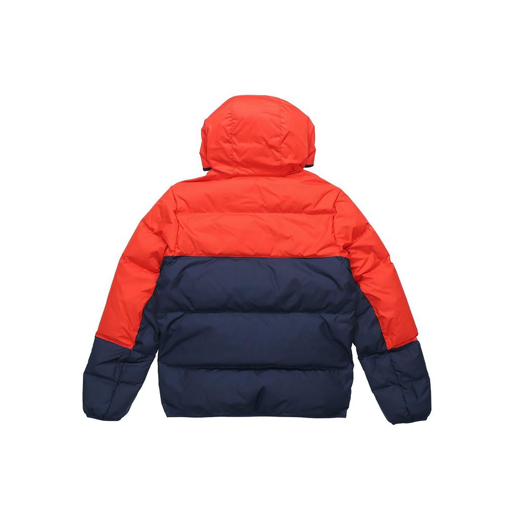Nike Sportswear Down-Fill Windrunner Hooded Warm Short Down Jacket Men Jackets Red Blue CU4405-673