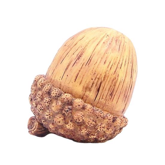 Artificial Pine Cone Statue Realistic Resin Pine Cone Figurine for Thanksgiving Harvest Autumn Garden Yard Home Decor