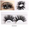 8D Colored Mink Hair False Eyelashes Natural Docile Thick Eyelashes