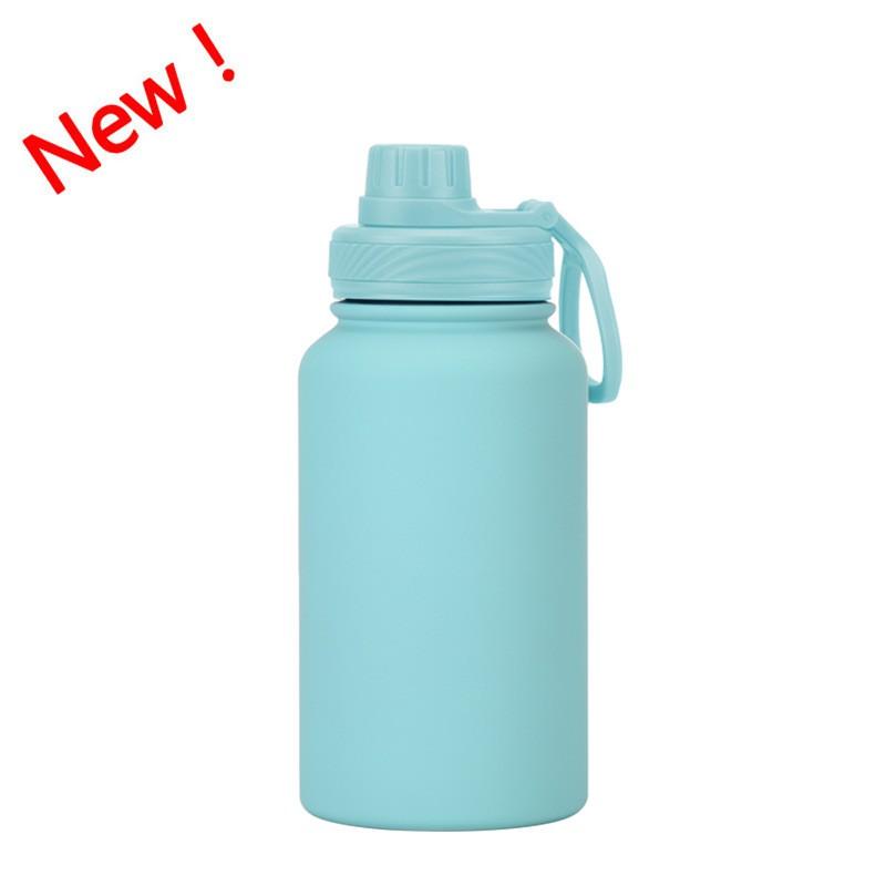 650ml Vacuum Insulated Stainless Steel Travel Water Bottle Outdoor Sports Office Daily Use Leakproof Portable 12H