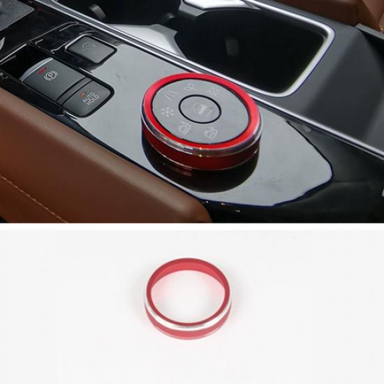 Red Aluminum DRIVE MODE Adjust Knob Cover For NISSAN PATHFINDER -2025