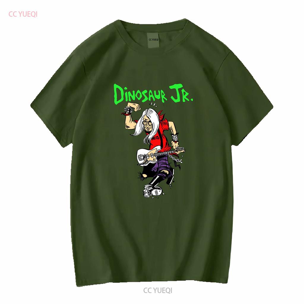 Dinosaur Jr Band Concert Purple T Shirt Cotton For QX332 Long or Short Sleeves Vintage Washed Streetwear Stretched Stylish